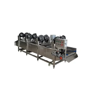 Vegetable Vibration Air Dryer, Air-Blowing Dewatering Machine