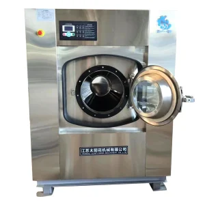 Vertical Industrial Electric Textile Washer Extractor for Hotel Laundry Room 30kg Capacity