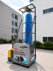 W600-1 Electric Manual Self-Service Truck Washing Equipment, Battery Powered, 80 BAR, ABS, 500L
