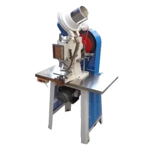 WD-50 Single Head Semi-automatic Electric Perforating Machine 4mm Punching Thickness 2.5-10mm Hole Distance 370W