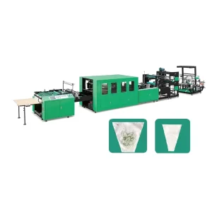 WF-800-1200 Fully Automatic Nonwoven Fabric Laminating Flower-Shaped Bag Making Machine