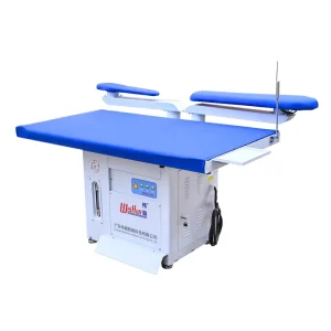 WH 21A Industrial Integrated Ironing Table with Vacuum & Steam Boiler High Suction Textile Ironing Machine