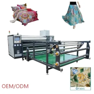 Waterproof 60/180 190 cm Rotary Calendar Sublimation Heat Transfer Machine for Garment Textile Fabric, Flags, Mouse Pads and Pants