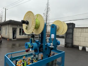 Wire and Cable Data Line and Wire Harness High Speed Braiding Machine XH120 12 2
