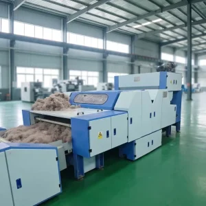 Wool Fiber Double Roller Opening Machine for Sheep Wool Carding