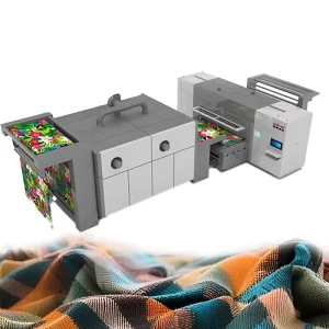 Woven Textile 1-Pass Automatic Digital Fabric Printer Industrial Textile Printing Machine
