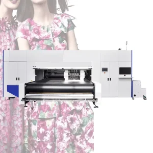 Woven and Knitted Fabric 64-Head Cotton Linen Silk Digital Fabric Printer