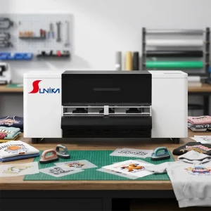 XP600 30cm DTF Printer for Iron-On Transfer with Pigment Ink