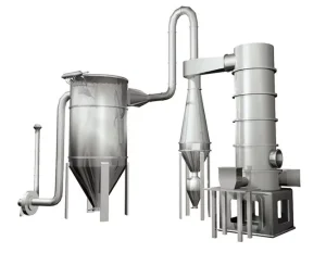 XSG Model Industrial Boric Acid and Calcium Carbonate Powder Spin Flash Dryer