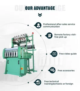 YSY 8/35 High-Speed Ribbon Weaving Machine with Core Motor Factory Direct Sales