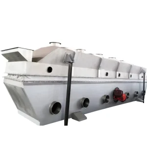 ZLG Linear Vibration Fluidized Bed Glass Fiber Dryer Motor Particle Dryer
